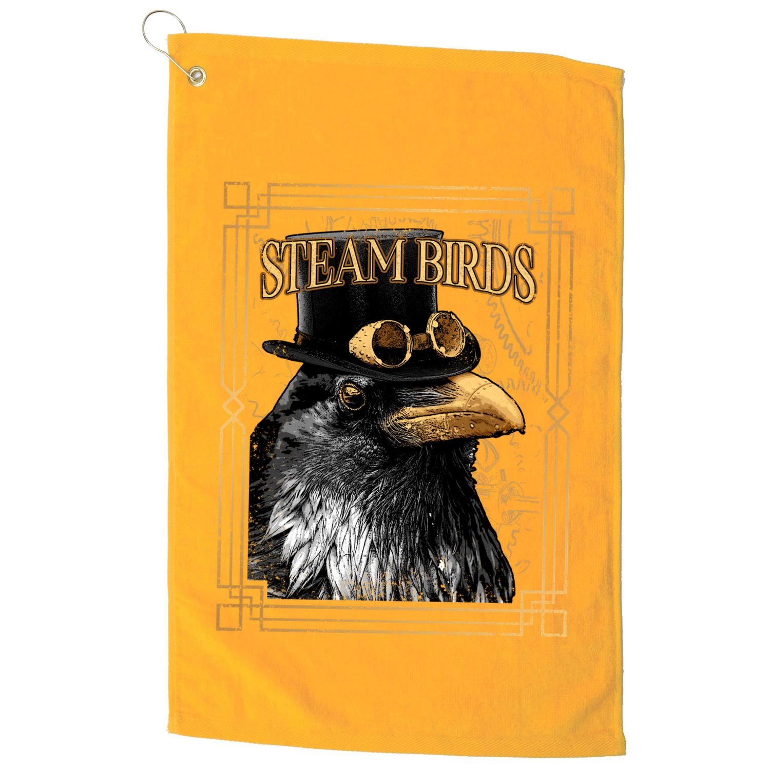 Steam Birds Golf Towel