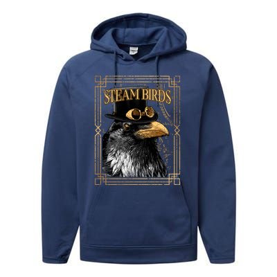 Steam Birds Performance Fleece Hoodie