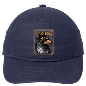 Steam Birds 7-Panel Snapback Hat