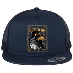 Steam Birds Flat Bill Trucker Hat