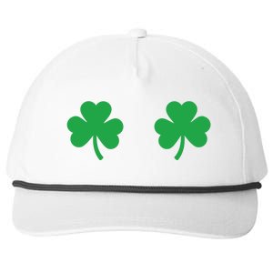 Shamrock Boobs Shirt Irish Boobies St Patricks Day Shirt Snapback Five-Panel Rope Hat