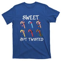 Sweet But Twisted Funny Candy Cane Lover Christmas Gift T-Shirt