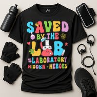 Saved By The Lab Laboratory Phlebotomy Week 2024 Lab Tech Performance Shirt
