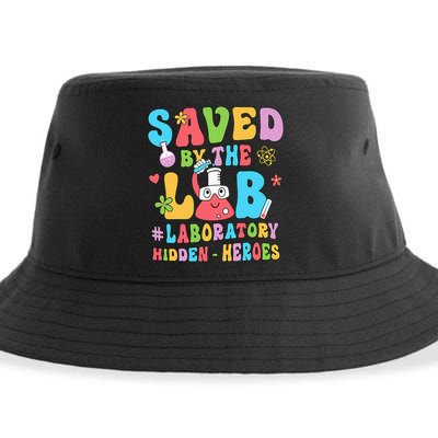 Saved By The Lab Laboratory Phlebotomy Week 2024 Lab Tech Sustainable Bucket Hat