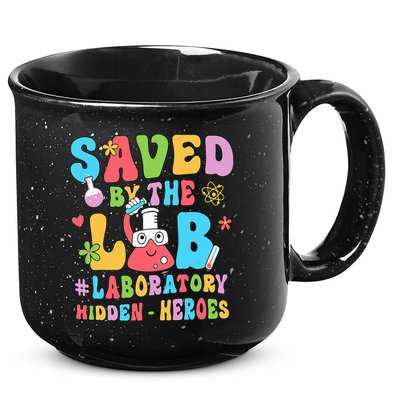 Saved By The Lab Laboratory Phlebotomy Week 2024 Lab Tech 15oz Campfire Ceramic Mug