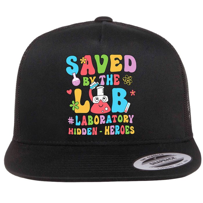 Saved By The Lab Laboratory Phlebotomy Week 2024 Lab Tech Flatbill Hat