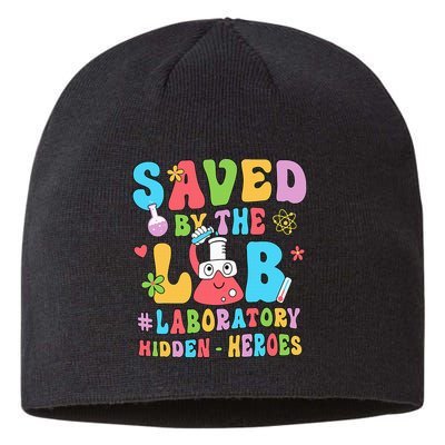 Saved By The Lab Laboratory Phlebotomy Week 2024 Lab Tech Sustainable Beanie