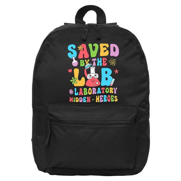 Saved By The Lab Laboratory Phlebotomy Week 2024 Lab Tech 16 in Basic Backpack