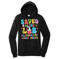 Saved By The Lab Laboratory Phlebotomy Week 2024 Lab Tech Women's Pullover Hoodie