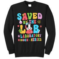 Saved By The Lab Laboratory Phlebotomy Week 2024 Lab Tech Tall Sweatshirt