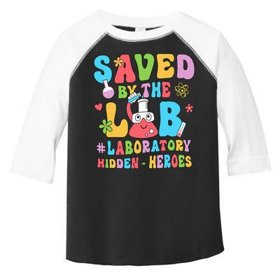 Saved By The Lab Laboratory Phlebotomy Week 2024 Lab Tech Toddler Fine Jersey T-Shirt