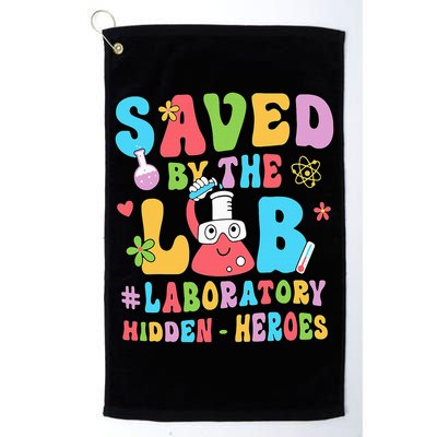 Saved By The Lab Laboratory Phlebotomy Week 2024 Lab Tech Golf Towel