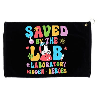 Saved By The Lab Laboratory Phlebotomy Week 2024 Lab Tech Grommeted Golf Towel