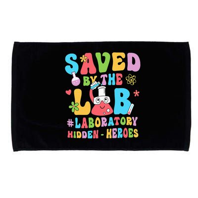 Saved By The Lab Laboratory Phlebotomy Week 2024 Lab Tech Microfiber Hand Towel