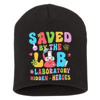 Saved By The Lab Laboratory Phlebotomy Week 2024 Lab Tech Short Acrylic Beanie