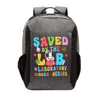 Saved By The Lab Laboratory Phlebotomy Week 2024 Lab Tech Vector Backpack