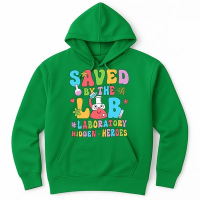 Saved By The Lab Laboratory Phlebotomy Week 2024 Lab Tech Hoodie