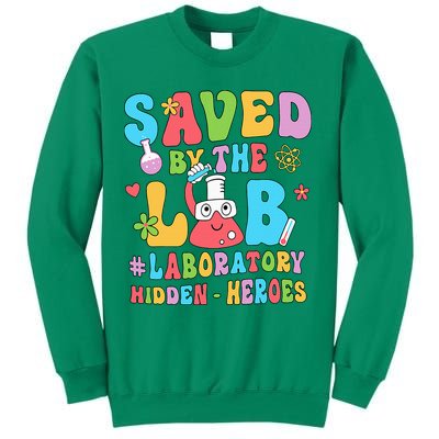 Saved By The Lab Laboratory Phlebotomy Week 2024 Lab Tech Sweatshirt