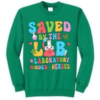 Saved By The Lab Laboratory Phlebotomy Week 2024 Lab Tech Sweatshirt