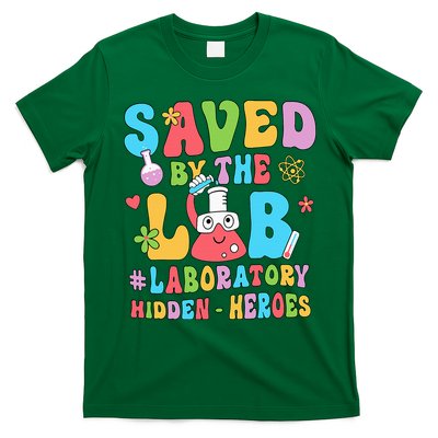 Saved By The Lab Laboratory Phlebotomy Week 2024 Lab Tech T-Shirt