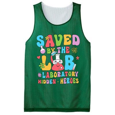 Saved By The Lab Laboratory Phlebotomy Week 2024 Lab Tech Mesh Reversible Basketball Jersey Tank