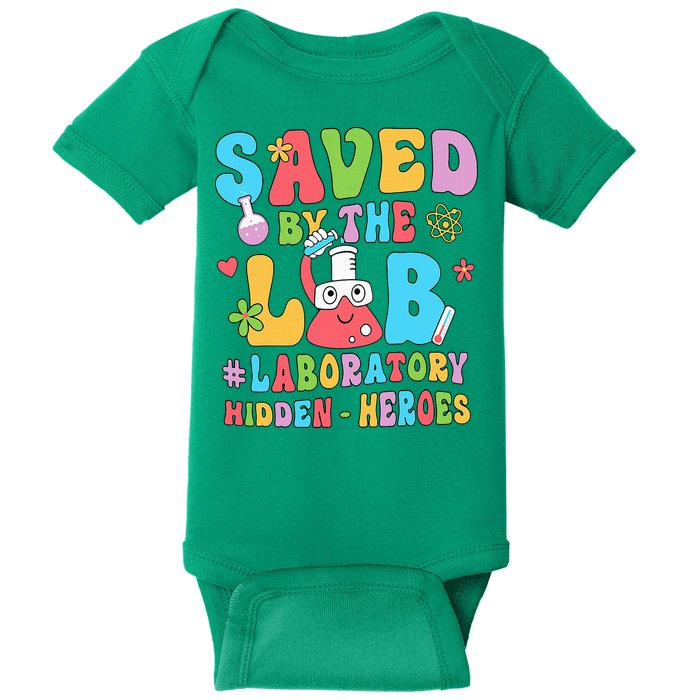 Saved By The Lab Laboratory Phlebotomy Week 2024 Lab Tech Baby Bodysuit