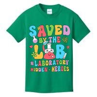 Saved By The Lab Laboratory Phlebotomy Week 2024 Lab Tech Kids T-Shirt