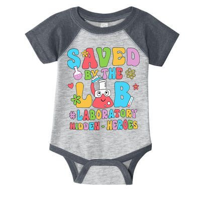 Saved By The Lab Laboratory Phlebotomy Week 2024 Lab Tech Infant Baby Jersey Bodysuit