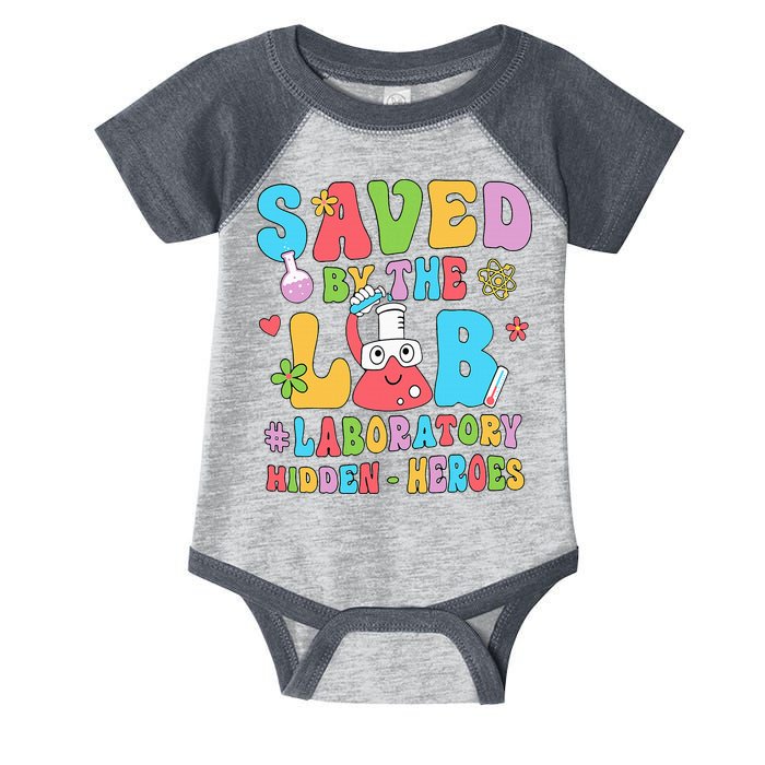 Saved By The Lab Laboratory Phlebotomy Week 2024 Lab Tech Infant Baby Jersey Bodysuit