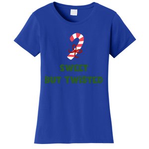 Sweet But Twisted Funny Candy Cane Merry Christmas Holiday Gift Women's T-Shirt