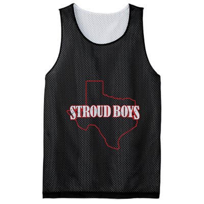 Stroud Boy Texans State Outline Mesh Reversible Basketball Jersey Tank