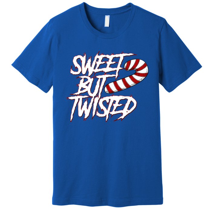 Sweet But Twisted Funny Candy Cane Peppermint Gift Premium T-Shirt