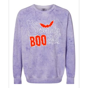 Simply Boo Tiful Colorblast Crewneck Sweatshirt