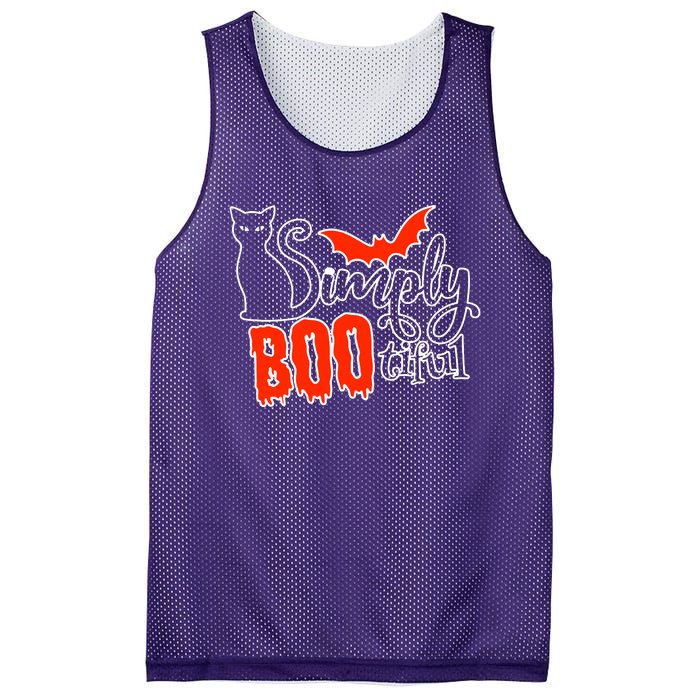 Simply Boo Tiful Mesh Reversible Basketball Jersey Tank