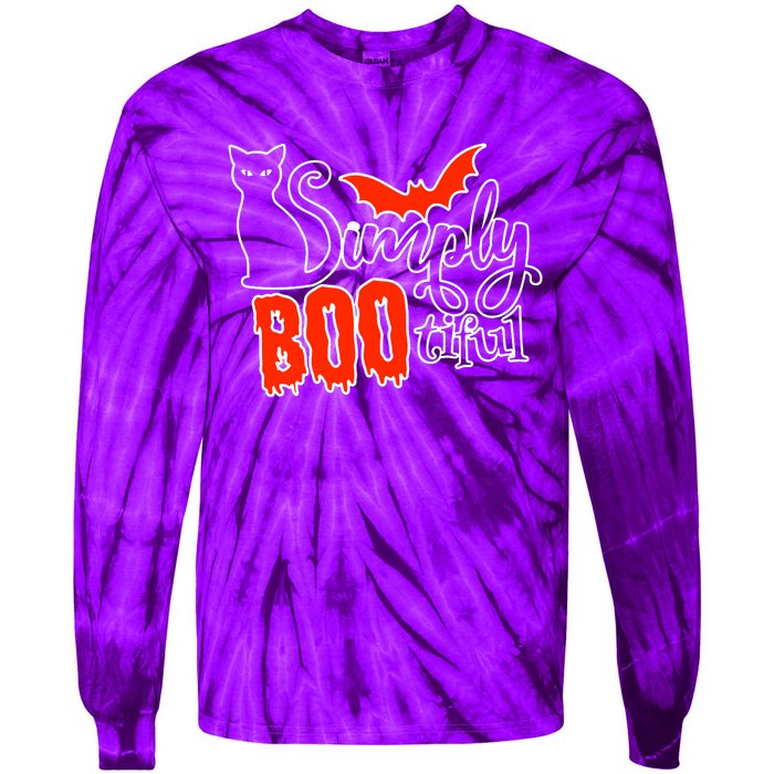 Simply Boo Tiful Tie-Dye Long Sleeve Shirt