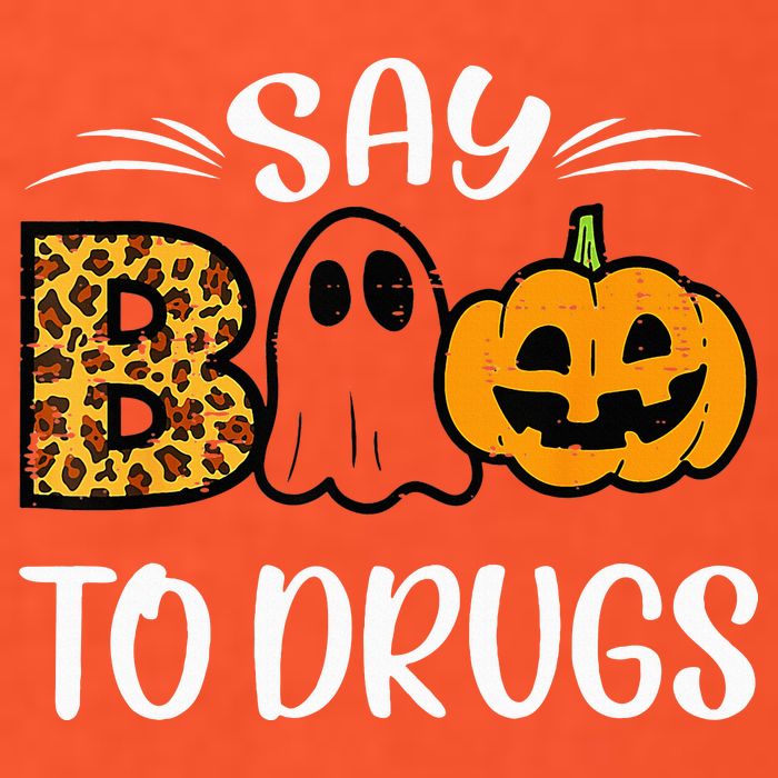 Say Boo To Drugs Funny Halloween Red Ribbon Week Awareness Button