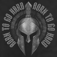 Spartan Born To Go Hard | Warrior Gym Workout Sparta Helmet Beanie