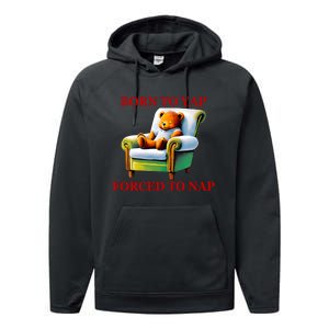 Shitheadsteve Born To Yap Forced To Nap Performance Fleece Hoodie