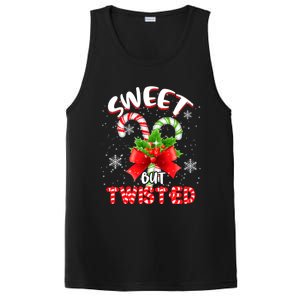 Sweet But Twisted Funny Christmas Candy Lollipop Costume Gift PosiCharge Competitor Tank