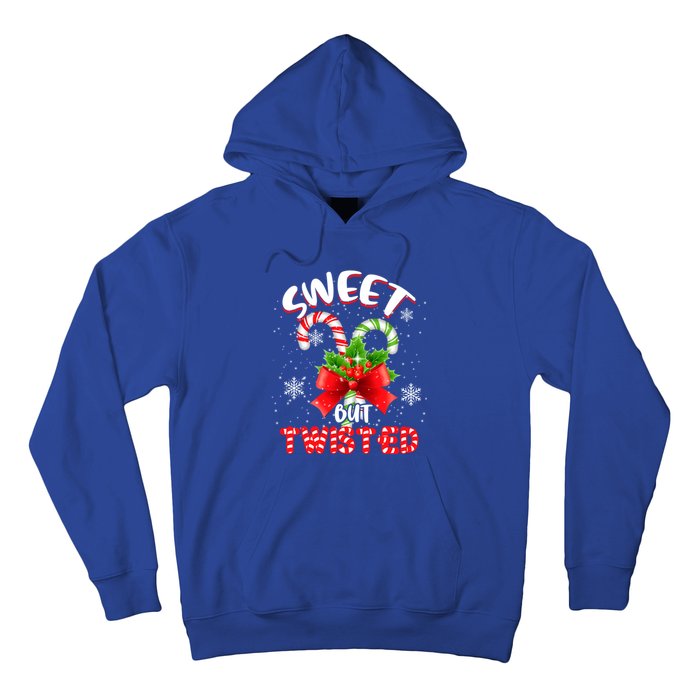 Sweet But Twisted Funny Christmas Candy Lollipop Costume Gift Hoodie