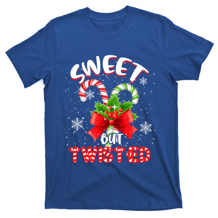 Sweet But Twisted Funny Christmas Candy Lollipop Costume Gift T-Shirt