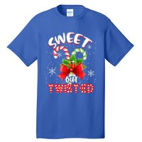 Sweet But Twisted Funny Christmas Candy Lollipop Costume Gift Tall T-Shirt