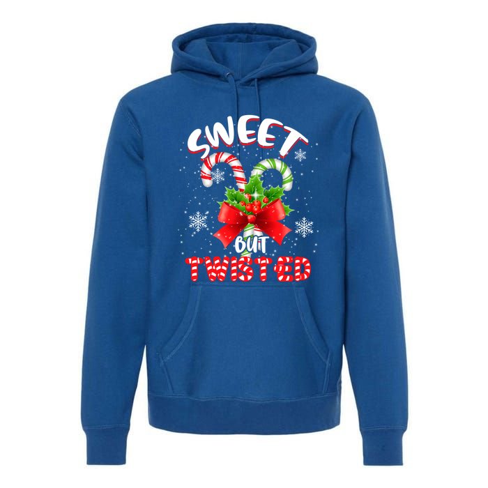 Sweet But Twisted Funny Christmas Candy Lollipop Costume Gift Premium Hoodie