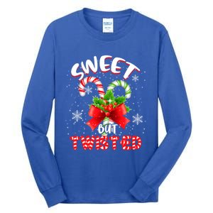 Sweet But Twisted Funny Christmas Candy Lollipop Costume Gift Tall Long Sleeve T-Shirt