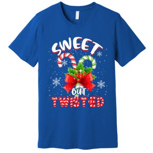 Sweet But Twisted Funny Christmas Candy Lollipop Costume Gift Premium T-Shirt