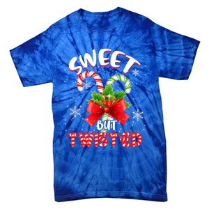 Sweet But Twisted Funny Christmas Candy Lollipop Costume Gift Tie-Dye T-Shirt