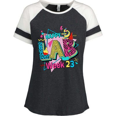 Saved By The Lab Only The Best Support The Rest Lab Week Team Enza Ladies Jersey Colorblock Tee