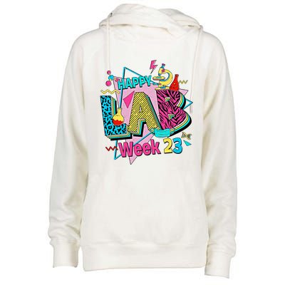 Saved By The Lab Only The Best Support The Rest Lab Week Team Womens Funnel Neck Pullover Hood