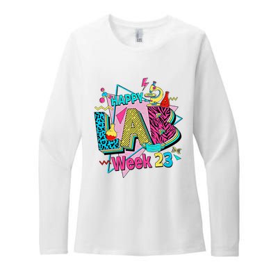 Saved By The Lab Only The Best Support The Rest Lab Week Team Womens CVC Long Sleeve Shirt