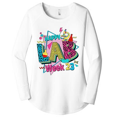 Saved By The Lab Only The Best Support The Rest Lab Week Team Women's Perfect Tri Tunic Long Sleeve Shirt